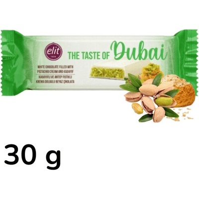 Elit Dubai Pistachio White Chocolate 30 g