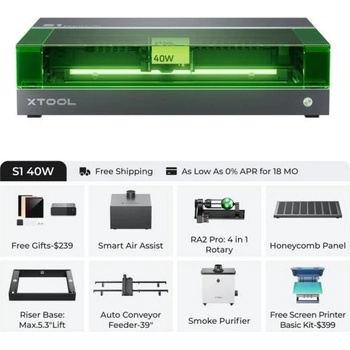 xTool S1 40W all in one Bundle