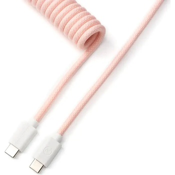Keychron Кабел за клавиатура Keychron Coiled Aviator Light Pink (CAB-15)