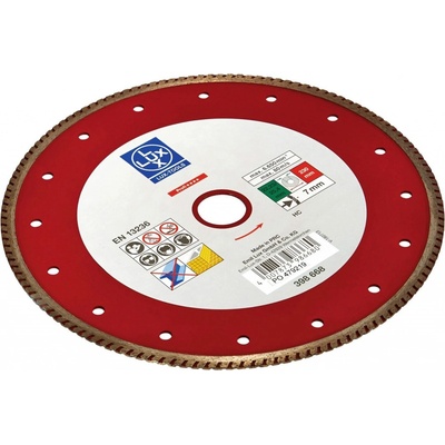 LUX-TOOLS Diamantový řezný kotouč na dlažbu a kámen, pr. 230x25,4/22,23/7 mm