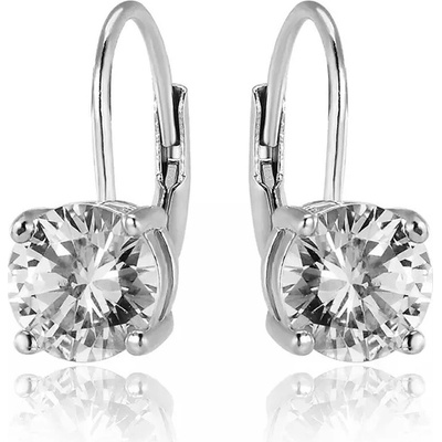 Mabell dámske strieborné náušnice NOELIE SK221PERS0360-7MM-WHITEC45