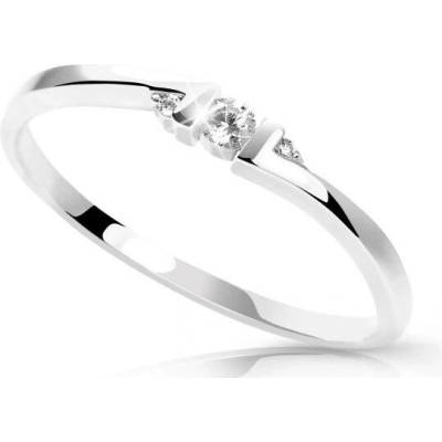 Cutie Jewellery prsten z bílého zlata se zirkony Z6714 3053 10 X 2