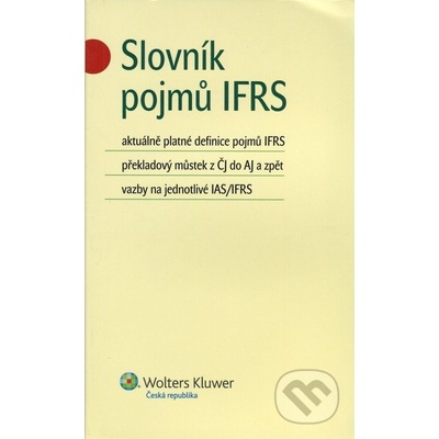 Slovník pojmů IFRS - Jiří Strouhal