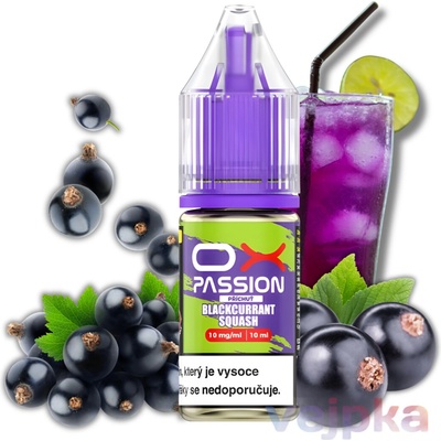 OXVA OX Passion Salts Blackcurrant Rebena 10 ml 20 mg