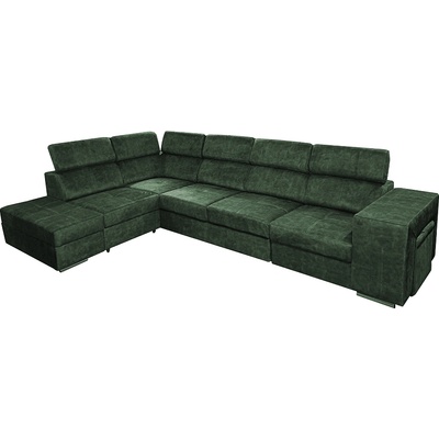 Диван смарагд ляв malaga big