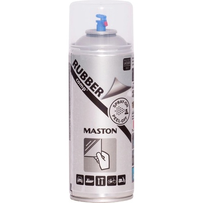 MASTON RUBBERcomp - tekutá /odstrániteľná/ guma v spreji - transparentný matný - 400 ml