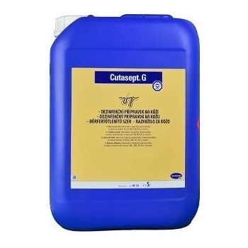 Cutasept G farebný alkoholový dezinfekčný prípravok na kožu 5 l