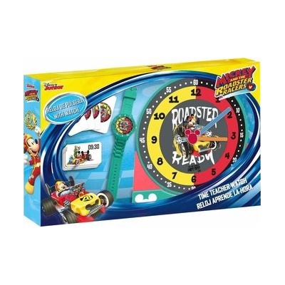 EUROSWAN Hodiny na učenie Mickey Plast, 39x25 cm