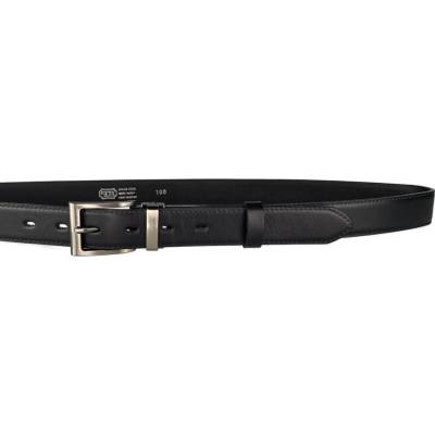 Penny Belts Kožený opasek 30-020-4-60 černý