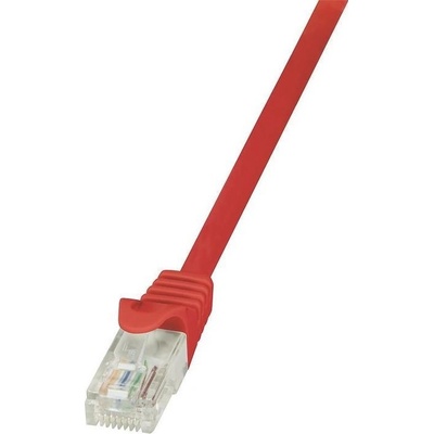 Logilink CP2064U patch Cat.6 U/UTP EconLine, 3m, červený