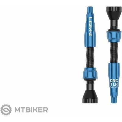 Lezyne CNC TLR bezdušové ventily, 44 mm, modrá