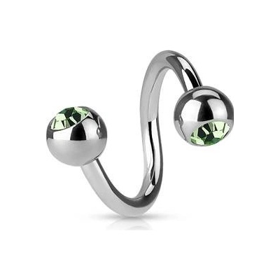 Šperky4U spirála kuličky kuličky SP1003-G-12104
