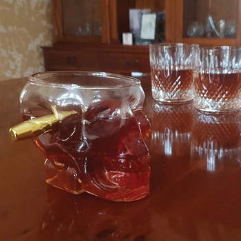 Bar Bespoke Чаша - Череп с Патрон
