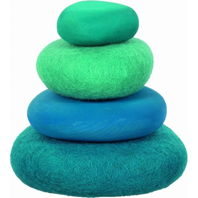 Goki Stohování Vlněné a dřevěné kameny
