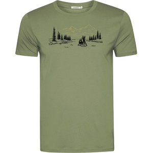 GreenBomb Мъжка тениска GreenBomb Bear River Guide T-shirt - Dark Seed - размер XL (217-0560-0114)