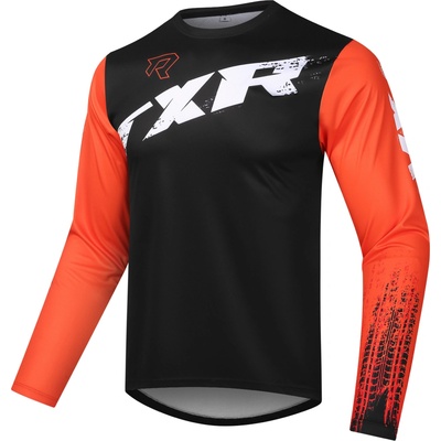 Motokrosový dres TXR Pulse čierno-oranžový