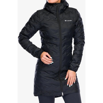 Columbia dámsky zimný kabát Delta Ridge II Long Down jacket čierna