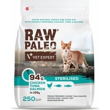 VETEXPERT Raw Paleo Sterilised Chicken&Tuna&Salmon 250 g