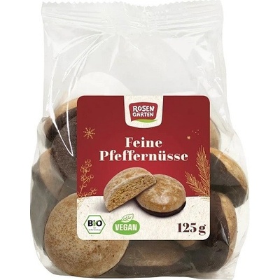 ROSENGARTEN Korenené mini perníčky s horkou čokoládou BIO 125 g