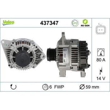 generátor VALEO 437347