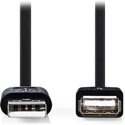 Nedis CCGT60010BK10 USB 2.0, Zástrčka A – Zásuvka USB A, 1m, černý