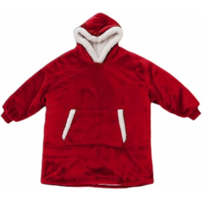 Ruhhy 26145 Televizní mikina s kapucí XXL červená – Zboží Mobilmania