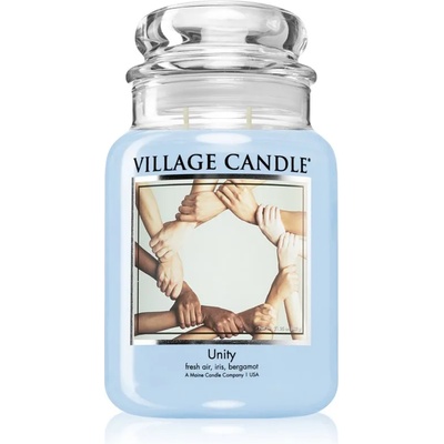 Village Candle Unity ароматна свещ (Glass Lid) 602 гр