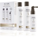 Nioxin System 3 Cleanser šampon 150 ml + System 3 Cleanser šampon 150 ml + System 3 Scalp Revitaliser kondicionér 50 ml System 3 Scalp Treatment Pro jemné a chemicky neošetřené vlasy dárková sada