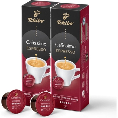 Tchibo Cafissimo Espresso Intense aroma pražená mletá káva 10 kapsúl