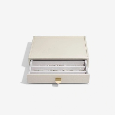 Stackers šperkovnice na náhrdelníky Oatmeal Classic Necklace Drawer krémová 75883