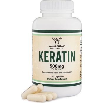 Double Wood Supplements Кератин 250 mg 120 капсули | Double Wood (00797 DW)