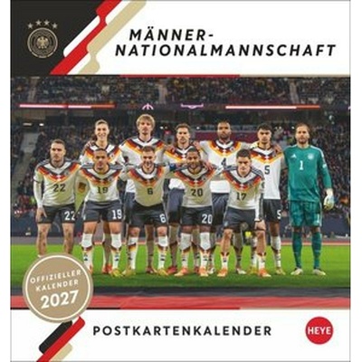 Sonstige Verlage Kalendár s pohľadnicami pre mužov, Nemecká futbalová federácia (DFB), rok 2027