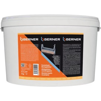 BERNER Montážní lepidlo na parapety 5 kg