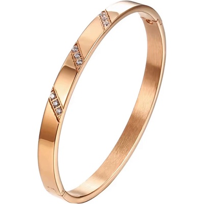 Mabell Dámský náramek z chirurgické oceli MALIA CZ221Z4827-RGC45