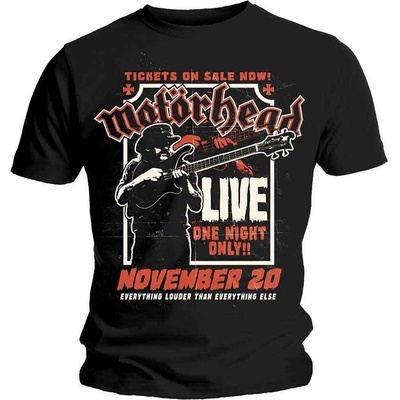 Motörhead Lemmy Firepower Black L Риза (<![CDATA[MHEADTEE47MB03]]>)