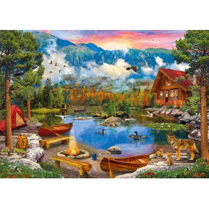 KS Games - Puzzle Maclean: Mountain Lake - 1 500 piese
