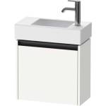 Duravit Ketho. 2 - Шкафче за умивалник 44x48x24 см, 1 врата, панти отдясно, матово бяло K25072R18180000 (K25072R18180000)
