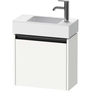 Duravit Ketho. 2 - Шкафче за умивалник 44x48x24 см, 1 врата, панти отдясно, матово бяло K25072R18180000 (K25072R18180000)