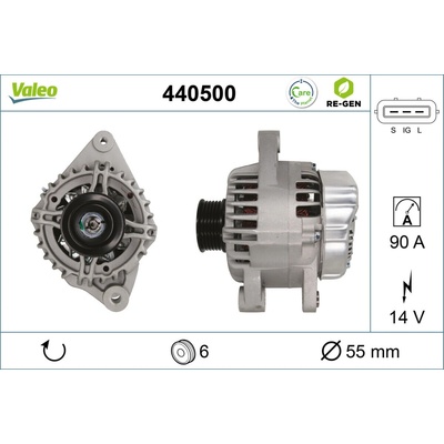 Alternátor VALEO 440500