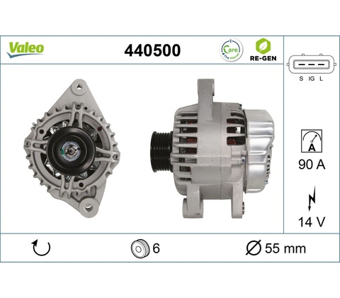 Alternátor VALEO 440500