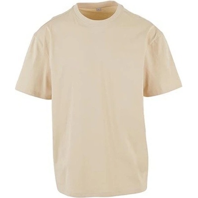 Build Your Brand pánske oversize tričko BY308 Sand