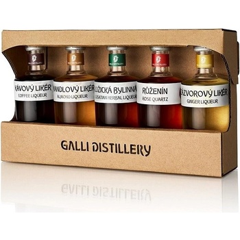 Galli destillery 5 x 0,05 l (Degustační sada)