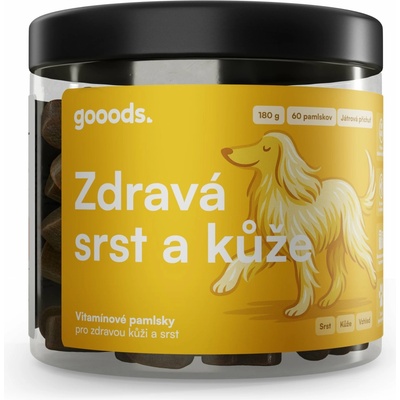 Gooods Zdravá srst a kůže 60 pamlsků 180 g