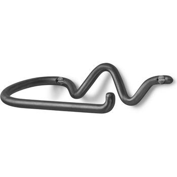 ferm LIVING Държач за тоалетна хартия Curvature черно-месингов (1104263723)