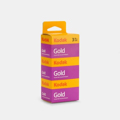 Kodak Gold 200 (3) GB 135-36 Gold carded
