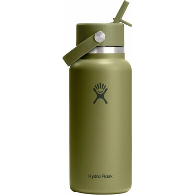 Hydro Flask termoláhev 32 oz Wide Flex Straw Cap 946 ml Palmer Green