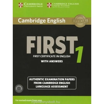 Cambridge English First 1 for Revised Exam from 2015 Student's Book Pack