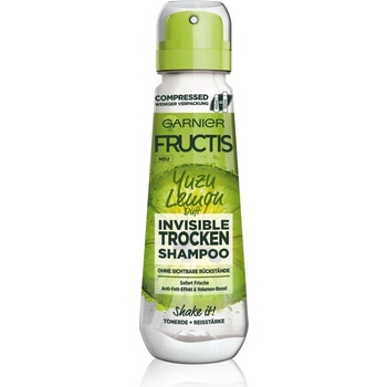 Garnier Fructis Yuzu Lemon Invisible Dry Shampoo 100 ml