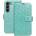 Forcell Кожен Калъф за Samsung S23 Plus, Forcell Mezzo Book Case Sun, Зелен (5903396188565)