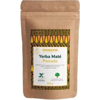 BrainMax Pure Organic Yerba Maté pomelo 500 g